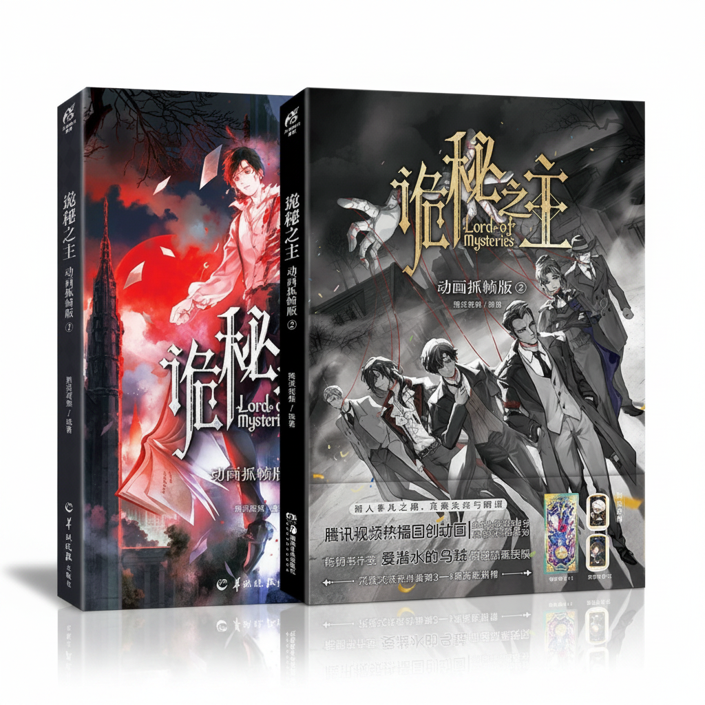 Lord of the Mysteries frame comics Vol. 1 and Vol. 2 covers