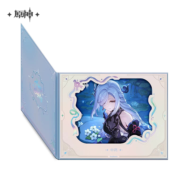 Official Genshin Impact Fated Day 2025 Fold-Out Window Shikishi