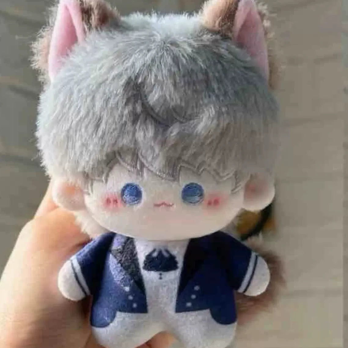 Love and Deepspace Fan-Made 3.94in Cat Butler Plush Doll