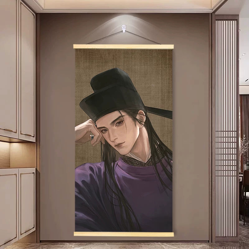 燕云十六声挂画客厅卧室寝室墙面装饰画游戏动漫二次元周边挂轴