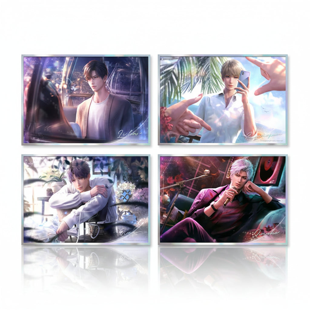 Official Love and Deepspace Xspace Echo glitter shikishi