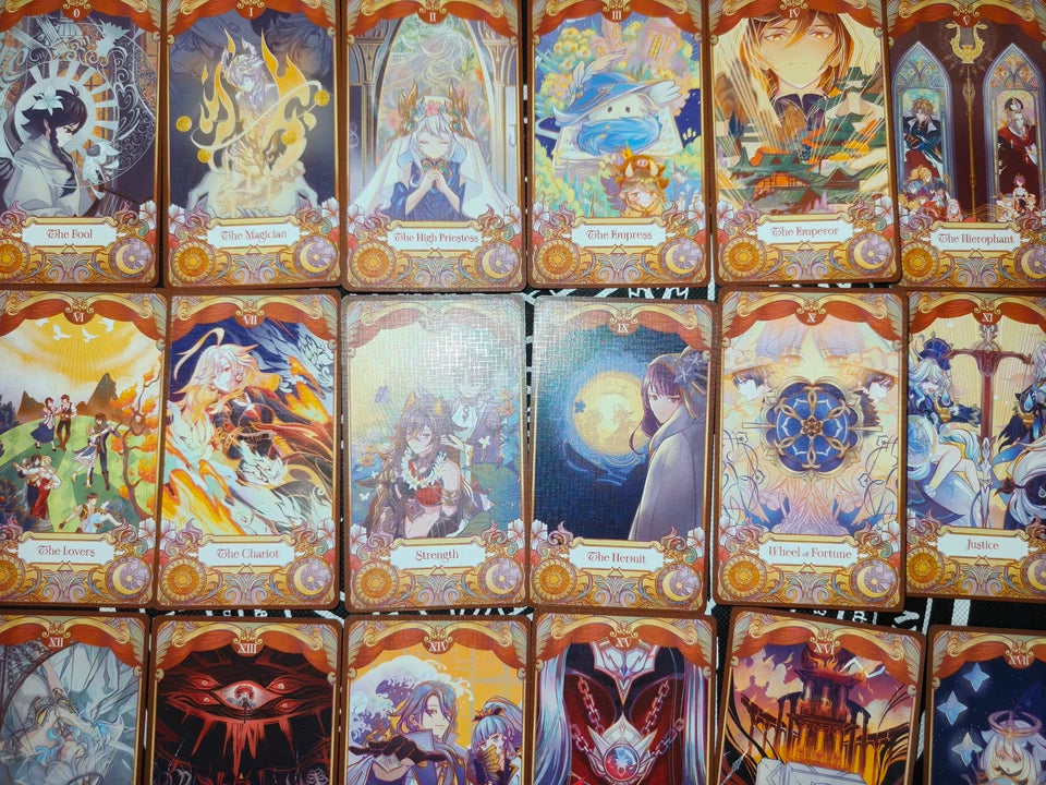 Genshin Impact Fan-Made 80-Card Collector Tarot Deck