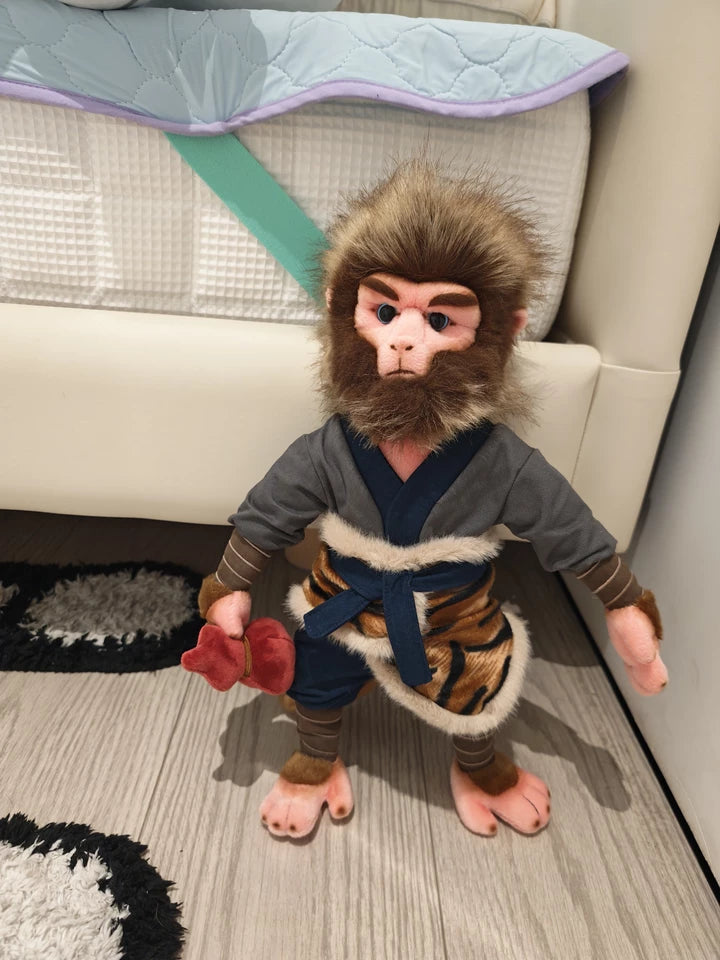 Official Black Myth: Wukong The Destined One Poseable Plush Toy with Movable Arms and Tail