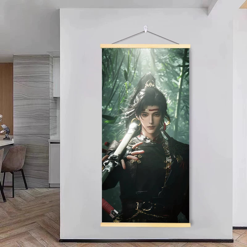 燕云十六声挂画客厅卧室寝室墙面装饰画游戏动漫二次元周边挂轴