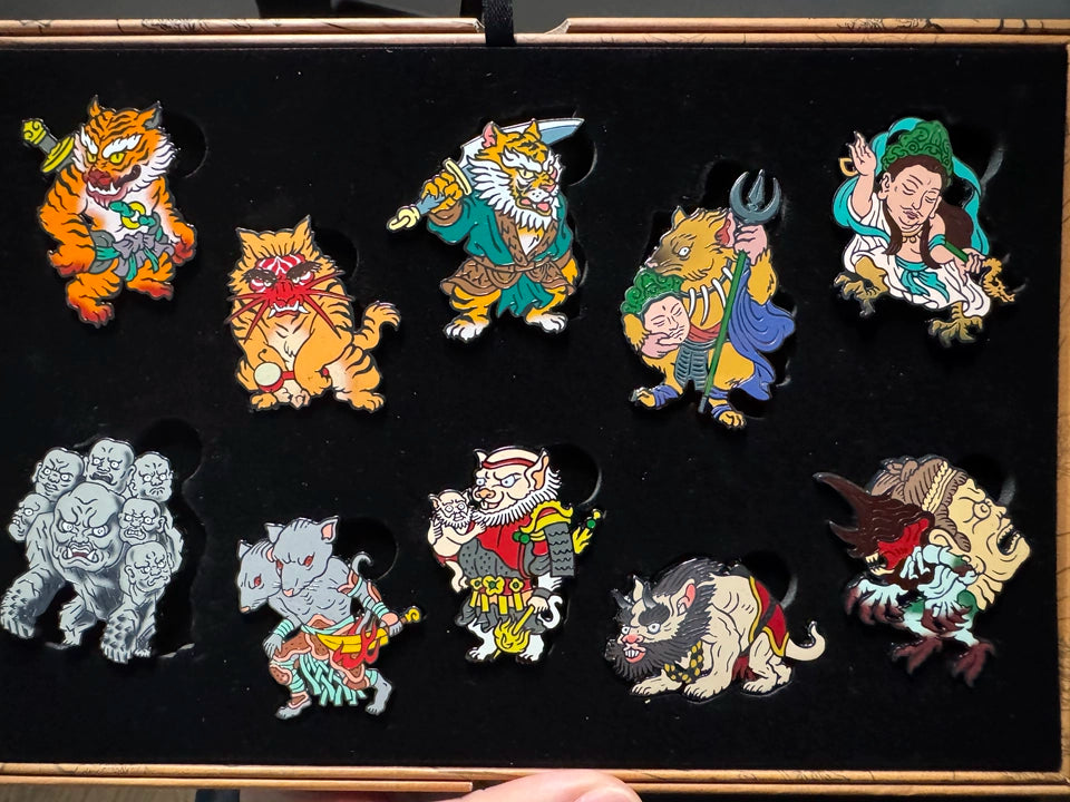 Official Black Myth: Wukong Shadow Archive Enamel Magnetic Badges - Set 6