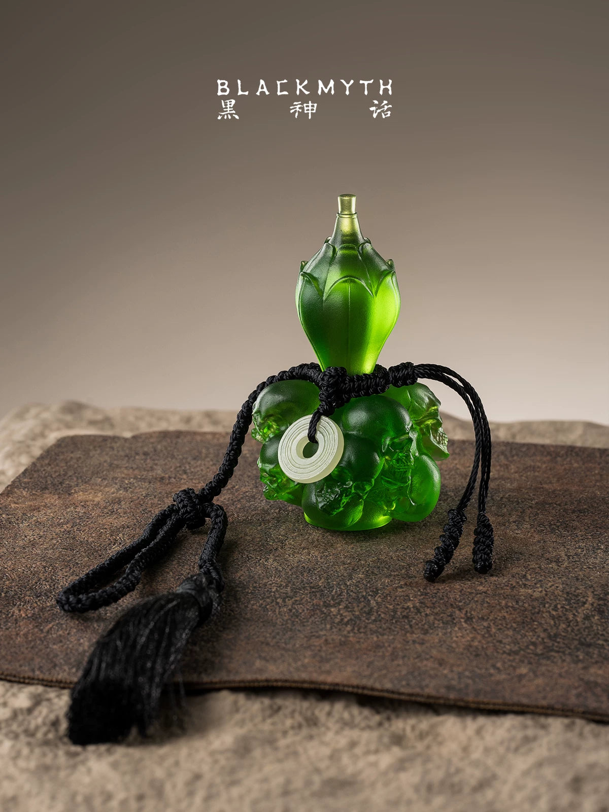 《黑神话:悟空》五鬼葫芦-1/3收藏琉璃摆件(琉光绿)