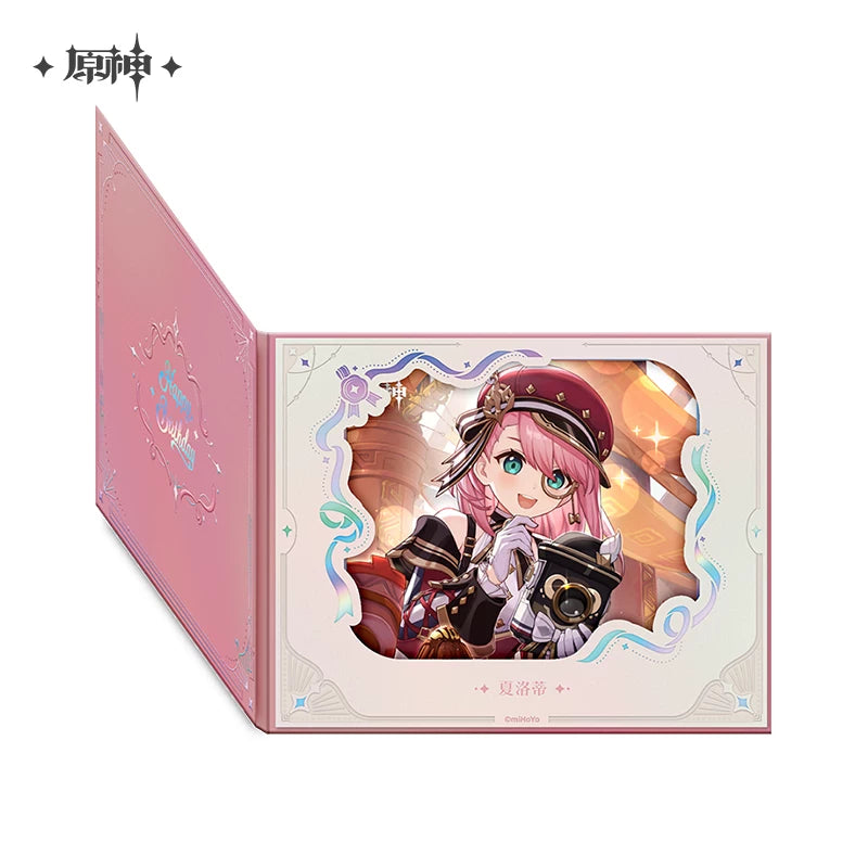 Official Genshin Impact Fated Day 2025 Fold-Out Window Shikishi