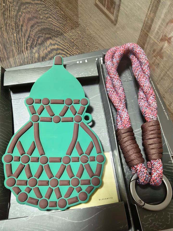 Official Black Myth: Wukong Gourd Silicone Luggage Tag Collection