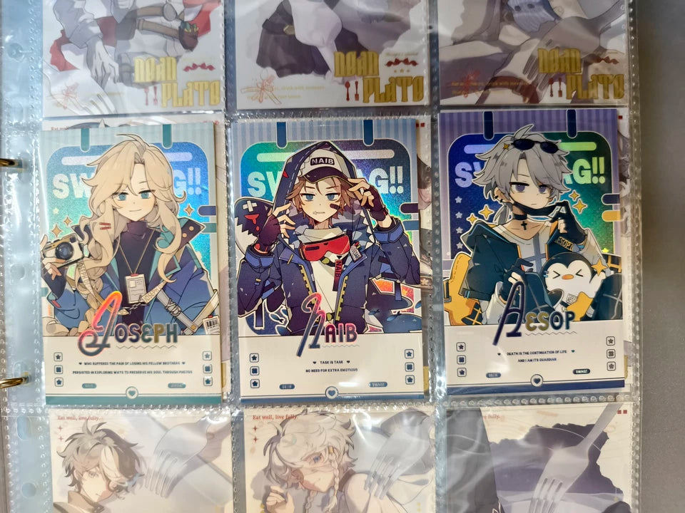 Genshin Impact Fan-Made Chibi Acrylic Stand & Art Card Collection