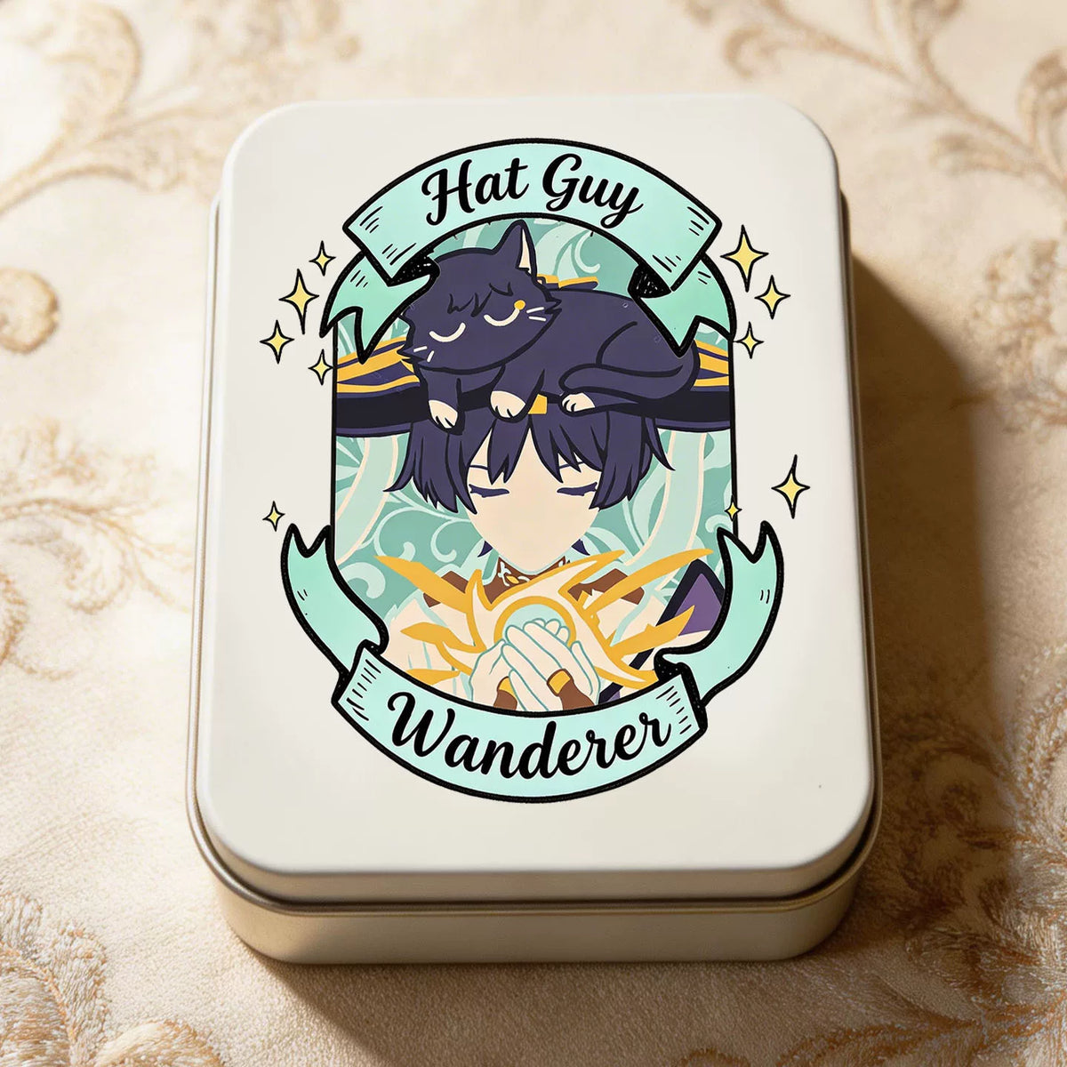 Genshin Impact Fan-Made Character Metal Storage Tin Collection