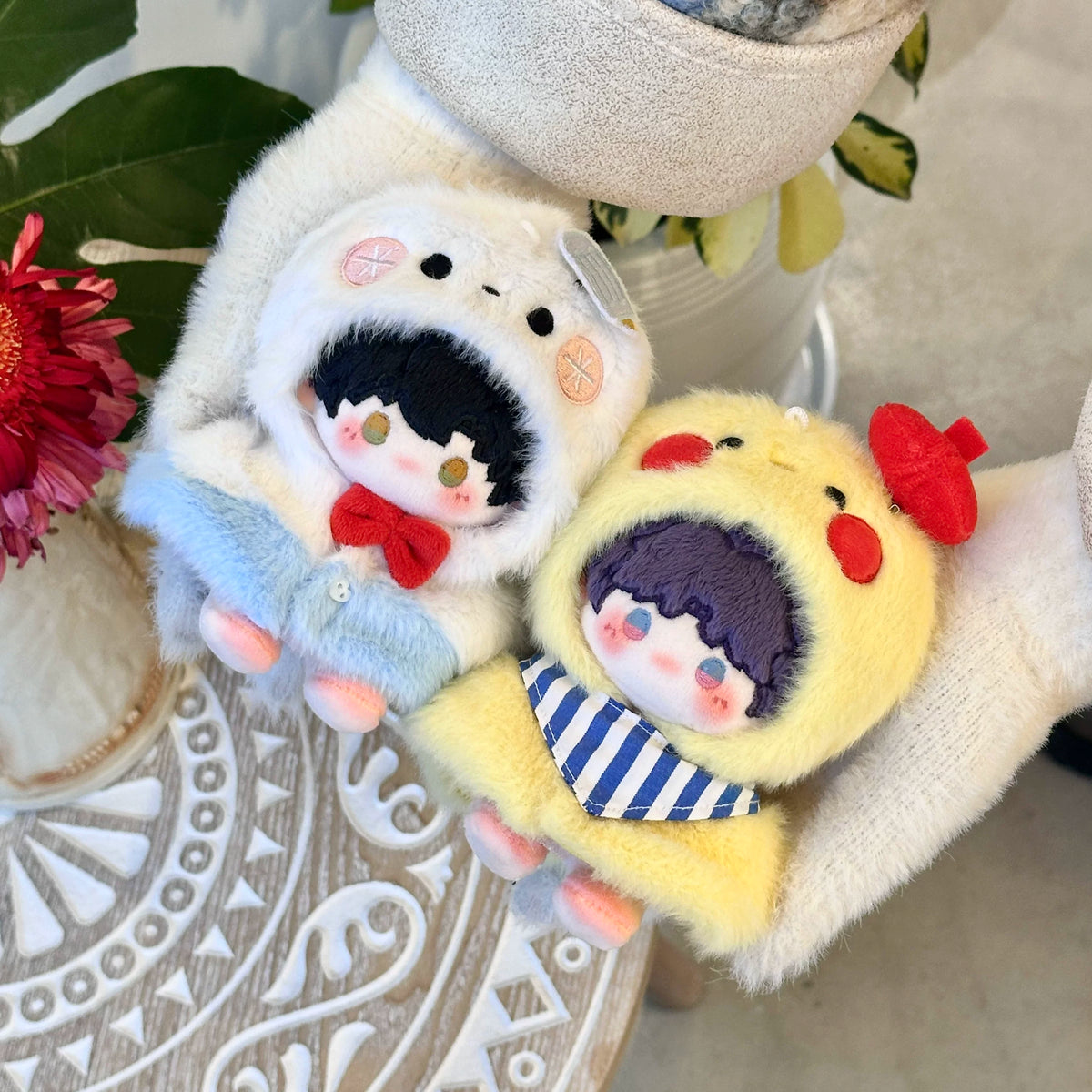 Love and Deepspace Fan-Made 3.94 in Plush Doll Cape Outfits