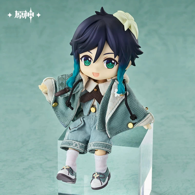 【原神官方/全款】青风的悠歌 Ver. GSC 温迪粘土娃 服装套组