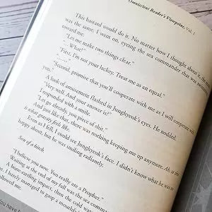 ORV English novels English prose pages close view