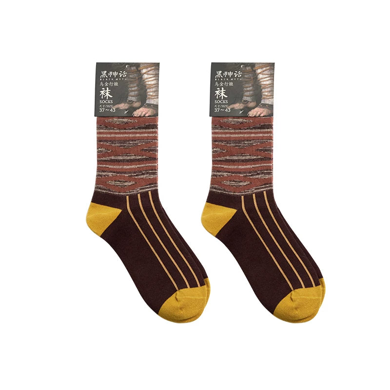 Black Myth Wukong sock design details