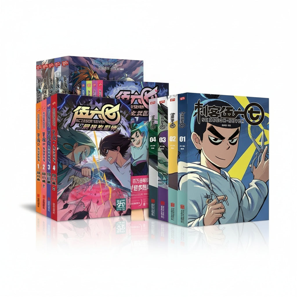 Scissor Seven comic collection all four comic story groups