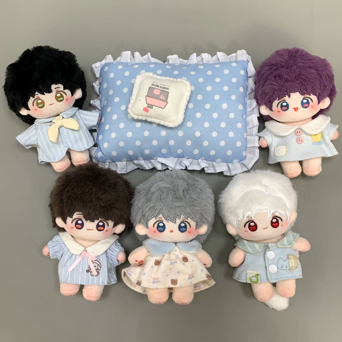 Love and Deepspace Fan-Made 3.94in Bare Plush Doll Series