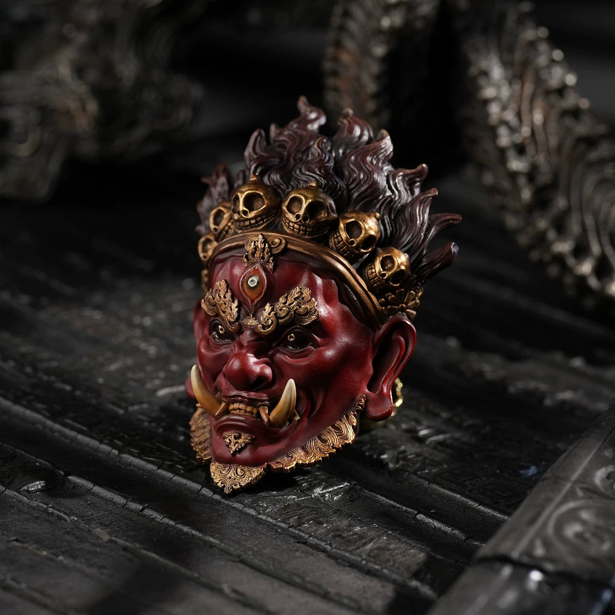 Official Black Myth: Wukong Bai Xi Nuo Face Mask fridge magnet