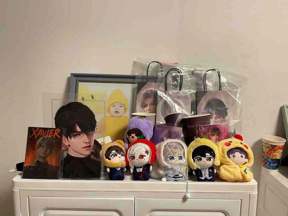Love and Deepspace Fan-Made 3.94 in Floral-Body Plush Dolls