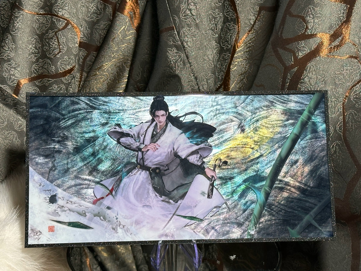 Where Winds Meet Fan-Made Chen Zixi Acrylic Art Displays