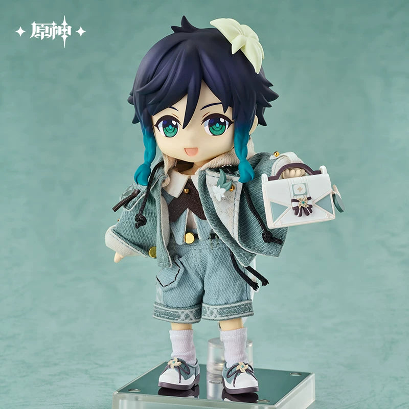 【原神官方/全款】青风的悠歌 Ver. GSC 温迪粘土娃 服装套组