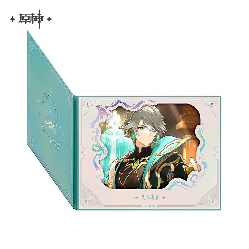Official Genshin Impact Fated Day 2025 Fold-Out Window Shikishi