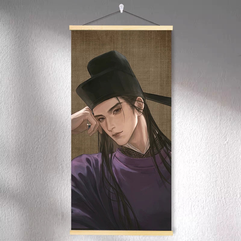 燕云十六声挂画客厅卧室寝室墙面装饰画游戏动漫二次元周边挂轴