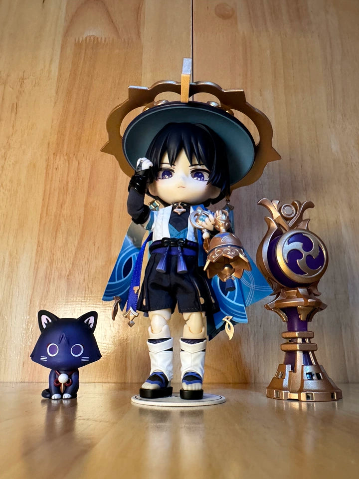 Official Genshin Impact Wanderer 1/12 Changeable Action Doll