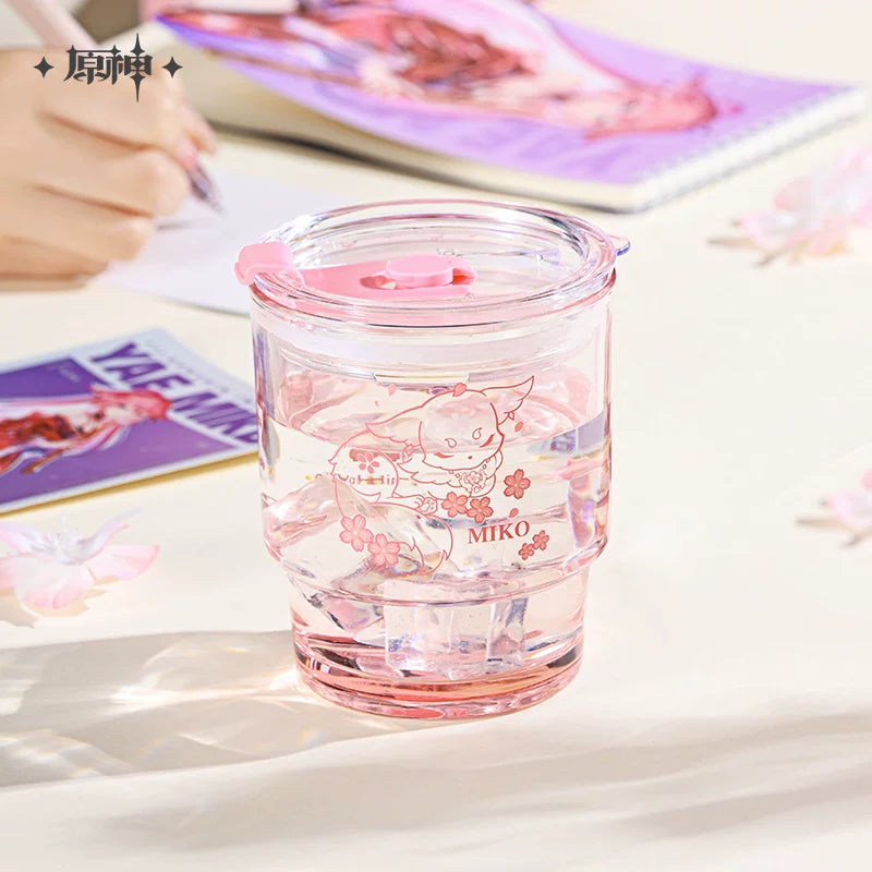 【原神官方】八重神子·仙狐系列 玻璃杯 Genshin