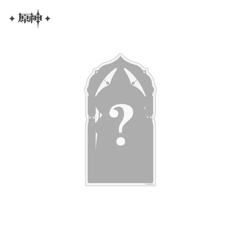 Official Genshin Impact Frost and Flame Translucent Acrylic Stand Blind Box