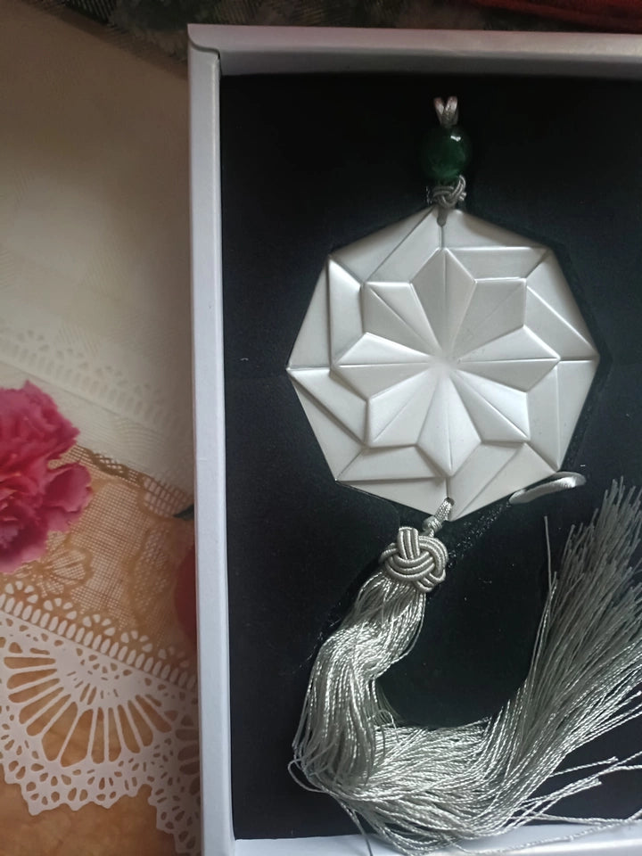 Official Where Winds Meet Paper Moon Glow Tassel Bag Charm