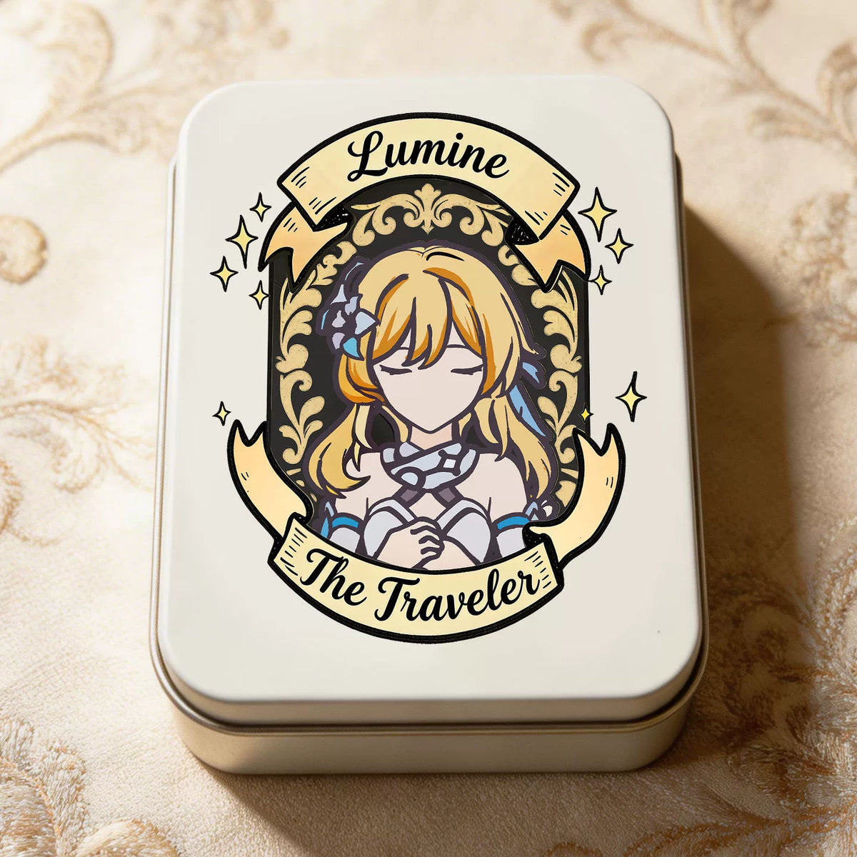 Genshin Impact Fan-Made Character Metal Storage Tin Collection