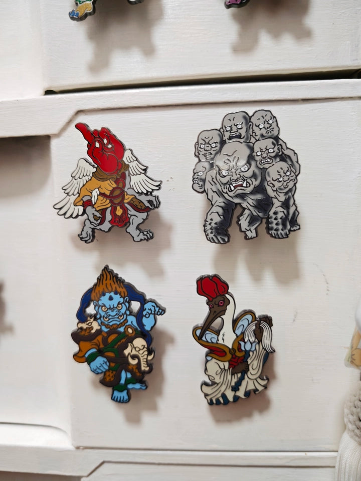 Official Black Myth: Wukong Shadow Archive Enamel Magnetic Badges - Set 6