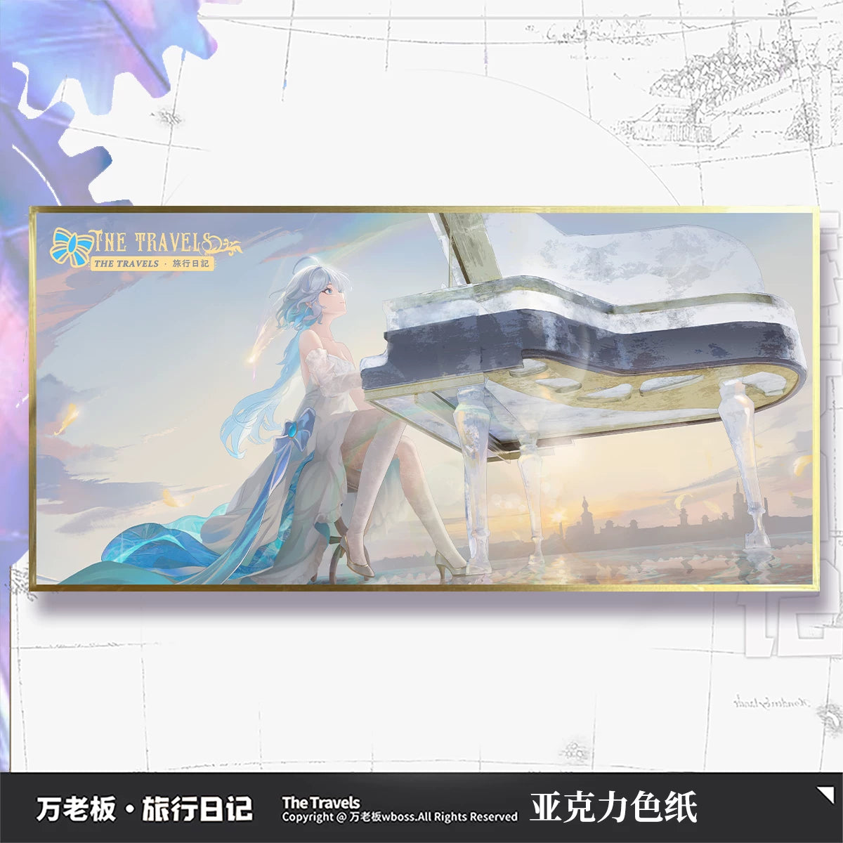 Genshin Impact Fan-Made Acrylic Special-Effect Shikishi Collection