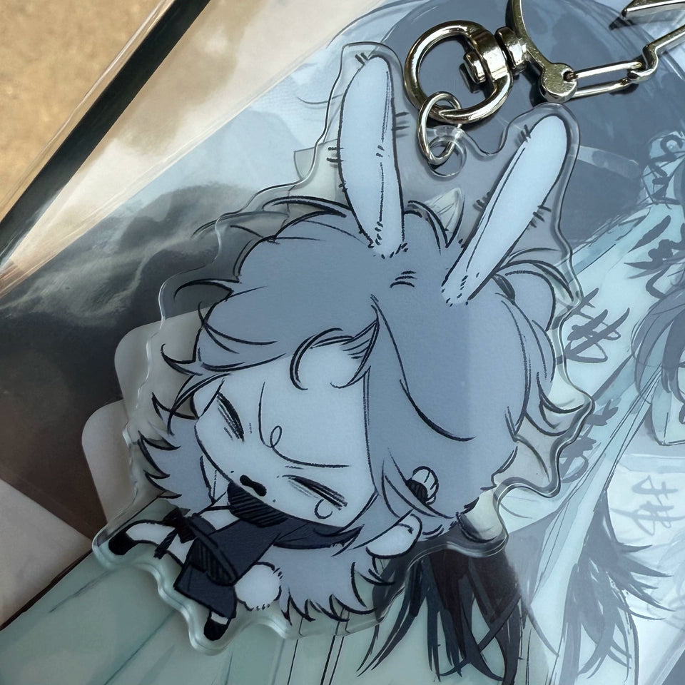 Where Winds Meet Fan-Made Acrylic Art Blocks and Charm Set