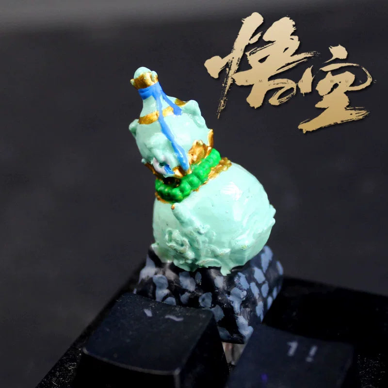 黑神话悟空个性键帽黑猴周边客制化创意机械键盘单个颗3D树脂键帽