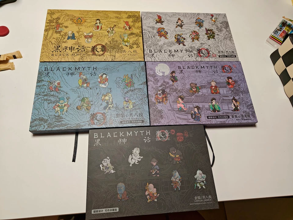 Official Black Myth: Wukong Shadow Archive Magnetic Badges - Series V