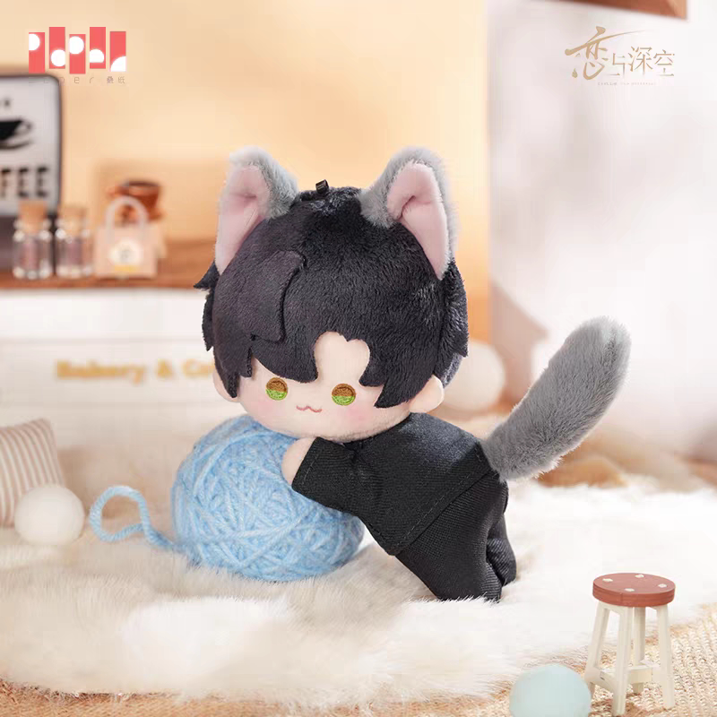 Official Love and Deepspace Magnetic Cat Plush Doll Charms