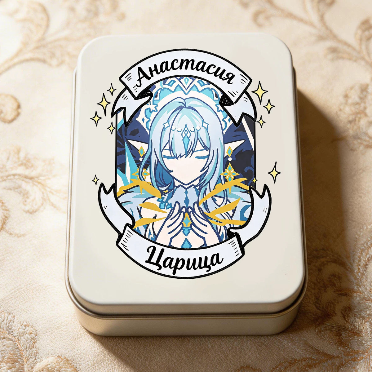 Genshin Impact Fan-Made Character Metal Storage Tin Collection