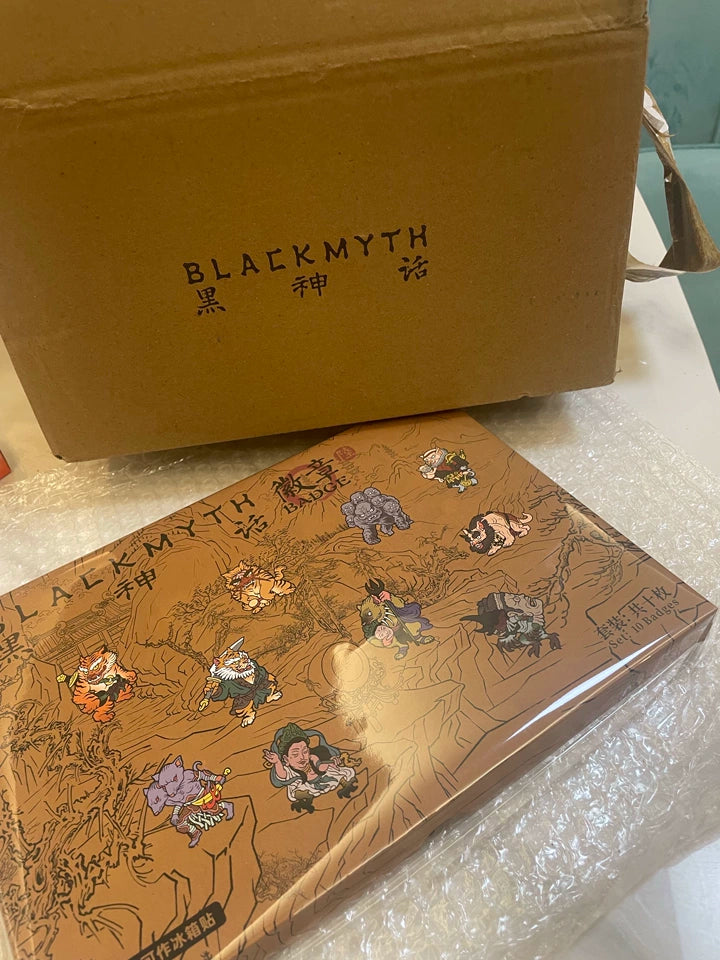 Official Black Myth: Wukong Shadow Archive Enamel Magnetic Badges - Set 6