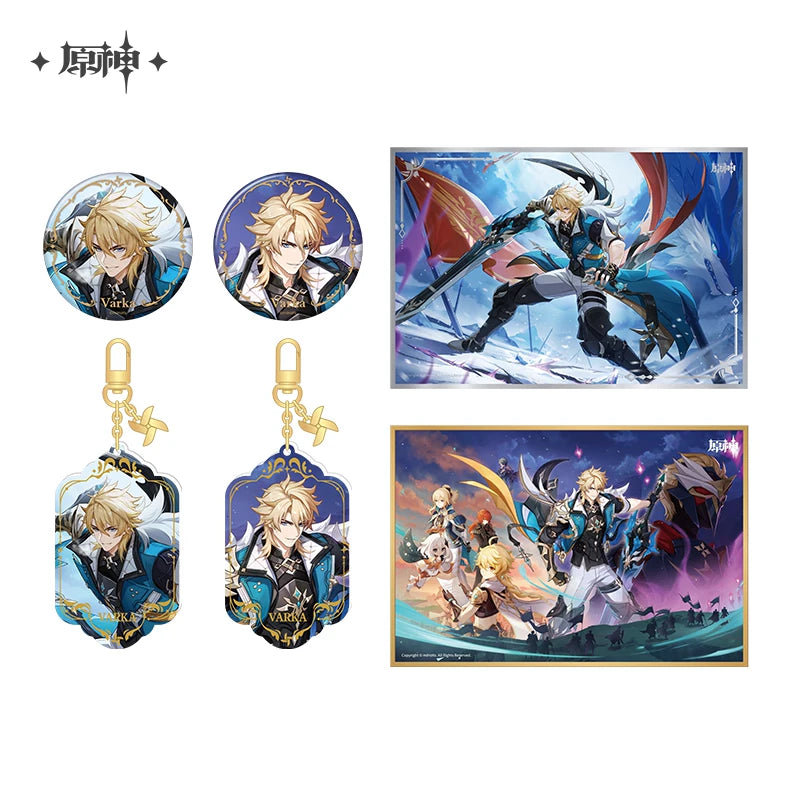 Official Genshin Impact Varka Windward Traveler acrylic charm