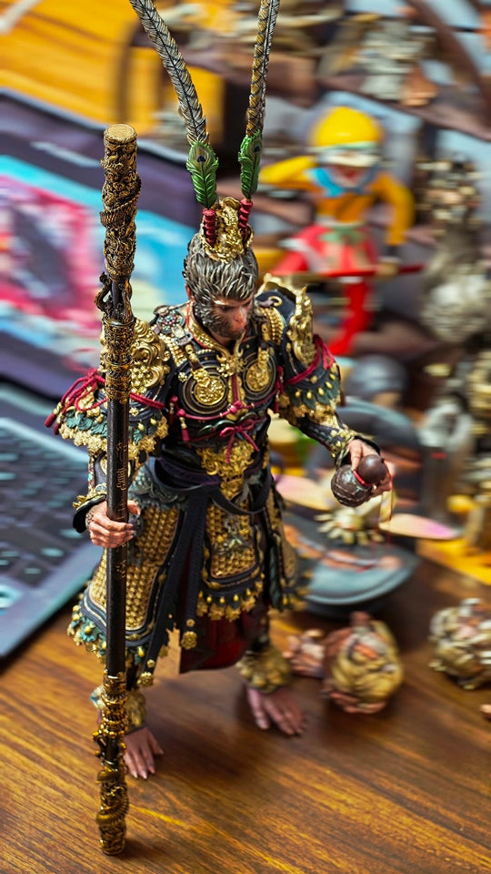 Official Black Myth: Wukong Ruyi Jingu Bang 1/6 Scale Bronze Collectible Ornament