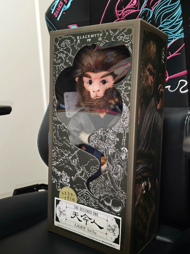 Official Black Myth: Wukong The Destined One Poseable Plush Toy with Movable Arms and Tail