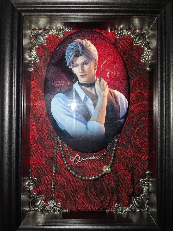 Official Love and Deepspace Meow Tour Oval Chain Badge