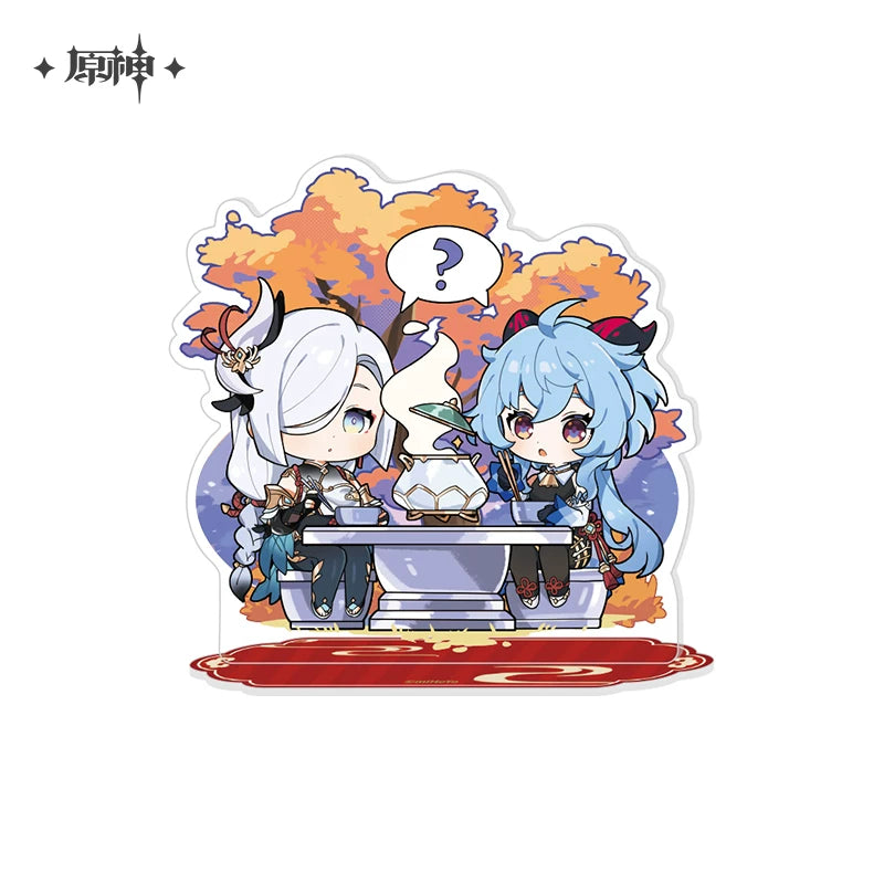 【原神官方】磬弦奏华夜系列Q版角色周边 Genshin