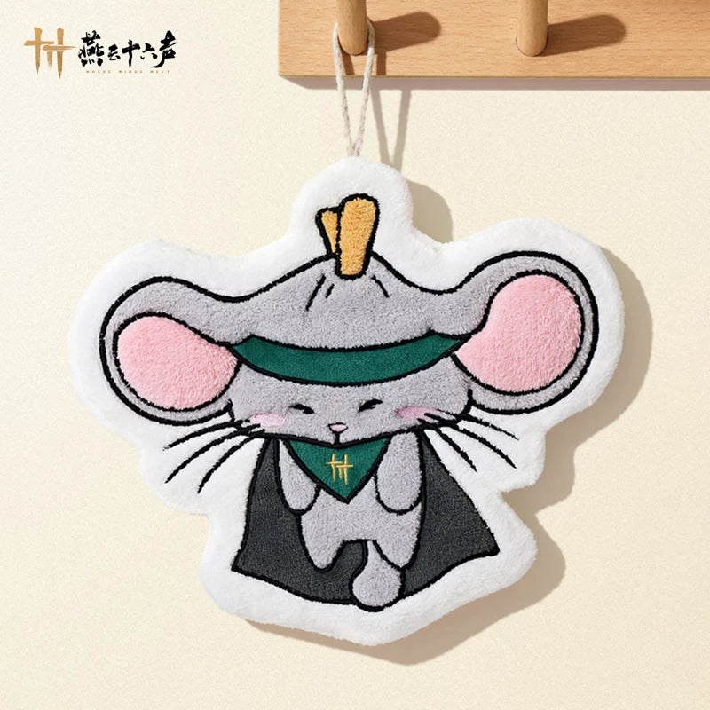 Official Where Winds Meet Jiuliu Mouse Plush Hand Towel