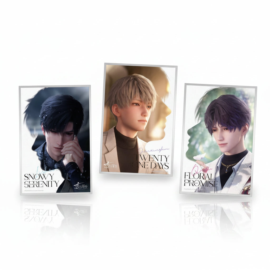Official Love and Deepspace Dual Shadows glitter shikishi