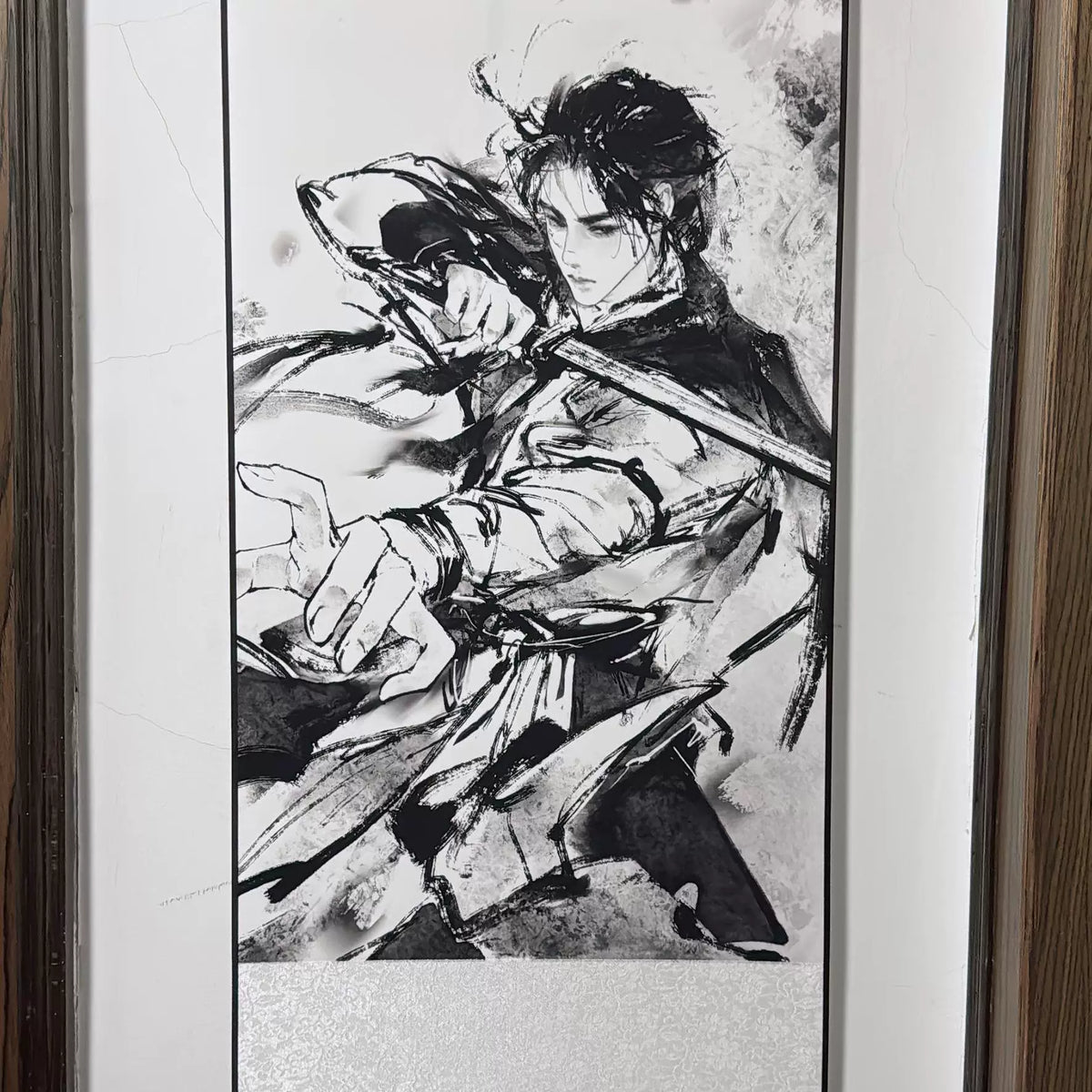 Where Winds Meet Fan-Made Jiang Yan Xiake Xing Wall Scroll