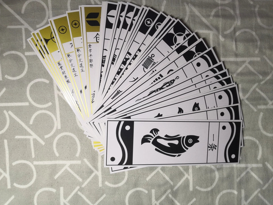 Official Where Winds Meet Leaf Play 56-Card Foil Game Set