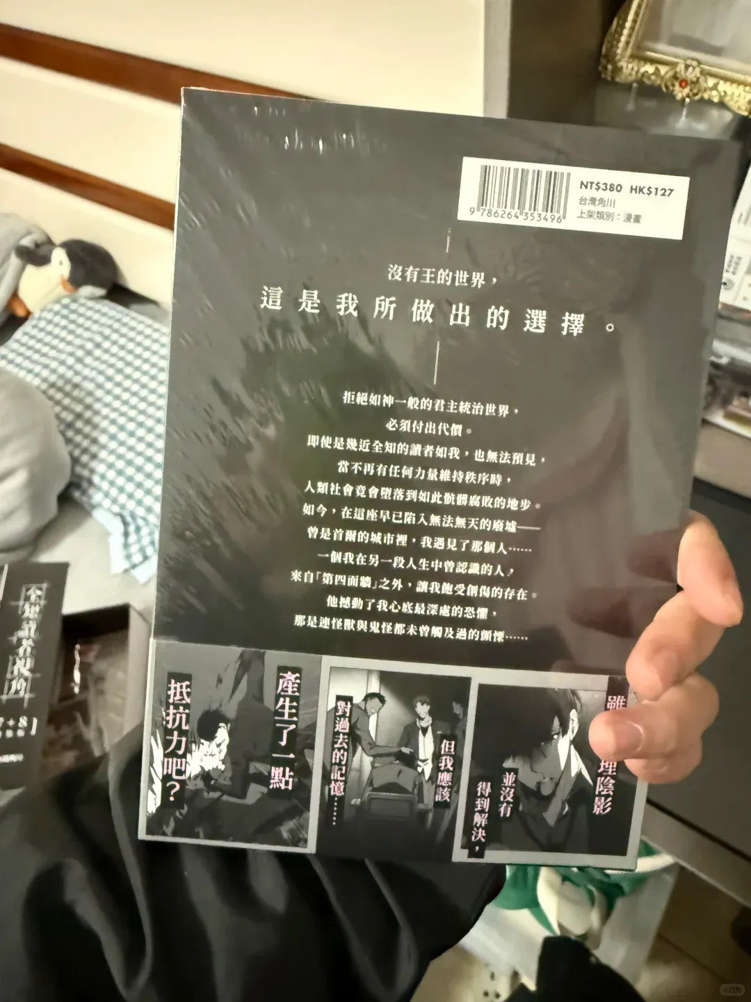ORV Traditional Chinese manhwa Traditional Chinese back cover customer photo