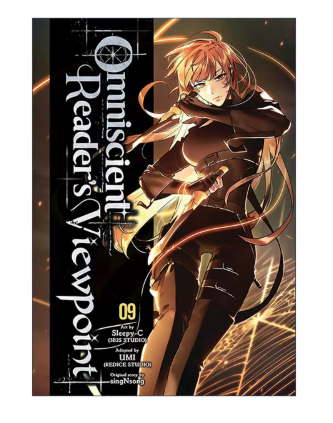 ORV English manhwa Vol. 9 gold character cover